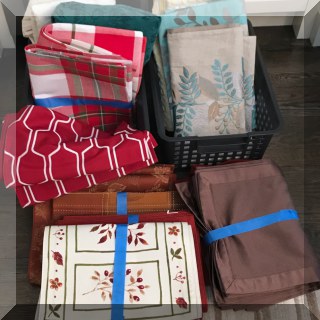 D53. Table linens.